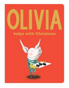 olivia helps with christmas