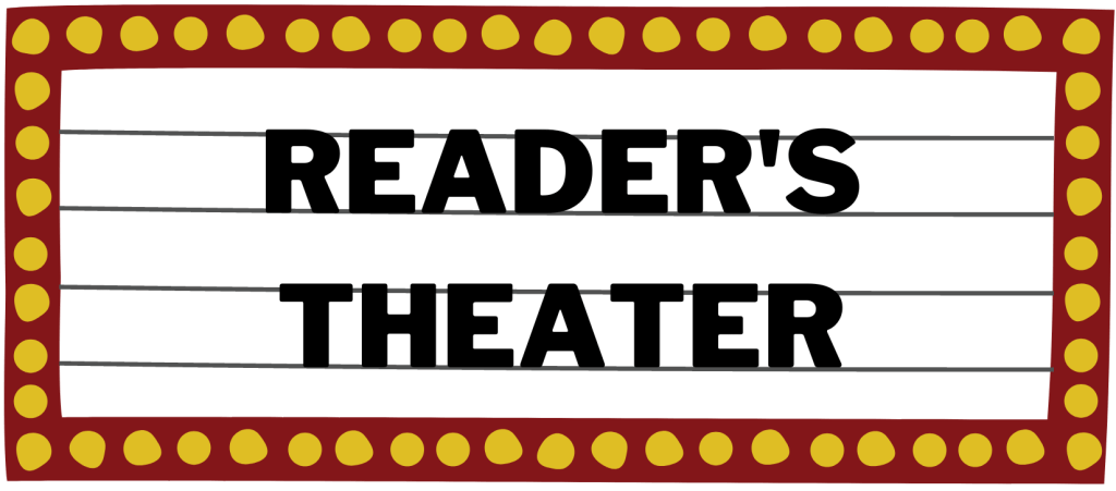 readers theater sign